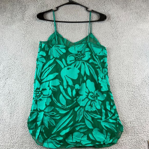 Vintage 90s Floral  Cami Slip Top Women’s XS USA Made - Picture 2 of 6